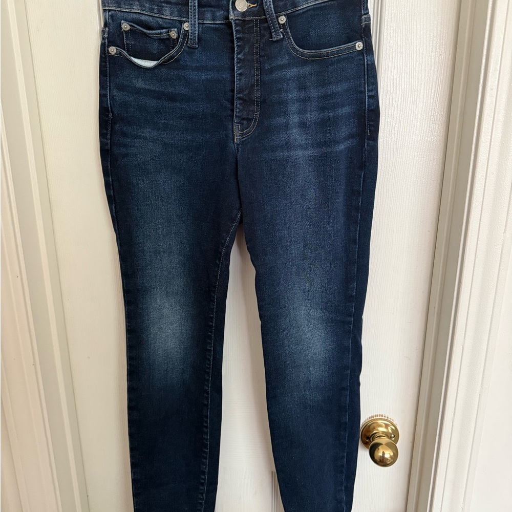 Lucky Brand Blue Skinny Jeans with Gradient Wash